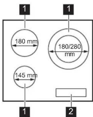 PROGRESS PAI6030E - Description de la table de cuisson - 1