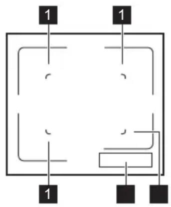 PROGRESS PAI6106E - Description de la table de cuisson - 1