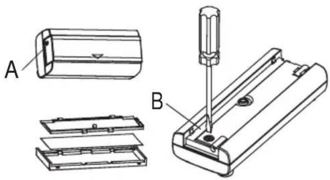 FRIEDLAND D934S Libra+ - Klingelknopf öffnen/Namensschild herausnehmen - 1