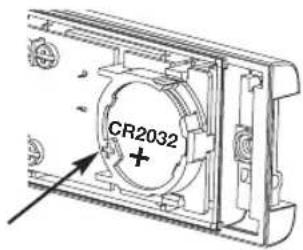 FRIEDLAND D942S Libra+ - Hetplaatsen van de batterij voor de beldrukknop/converter - 1