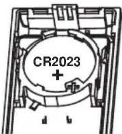 FRIEDLAND D933S Libra+ - Klingelknopfbatterie einlagen - 1