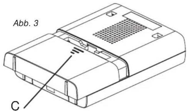 FRIEDLAND D912S Libra+ - Klingelbatterien einlagen - 1