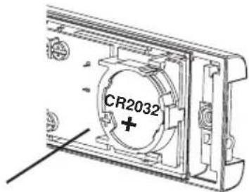 FRIEDLAND D912S Libra+ - Installation de la pile du bouton poussoir - 1