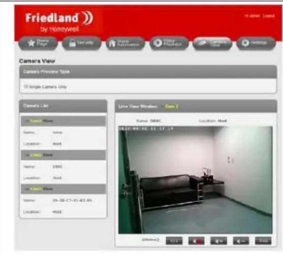 FRIEDLAND HIS5A - Live-viewing the camera - 1
