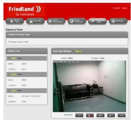 FRIEDLAND HIS5A - Visualização ao vivo da-camera - 1
