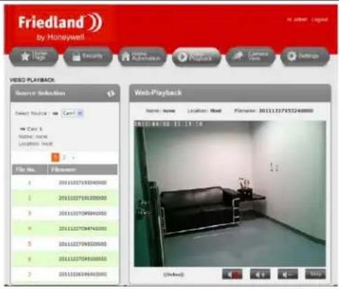 FRIEDLAND FGGA0501WWE - Playing back video les from the Internet - 1