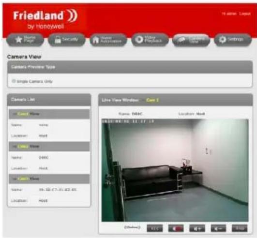 FRIEDLAND FGGA0501WWE - Live-viewing the camera - 1