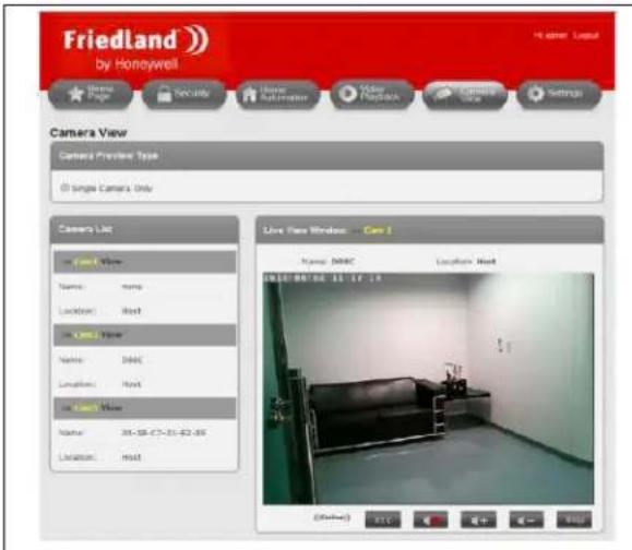 FRIEDLAND FGGA0501WWE - Visualización en directo de la cámara - 1