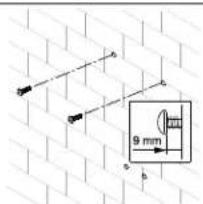 FRIEDLAND FGGA0401WWE - Befesgung der Sirene an der Wand - 7