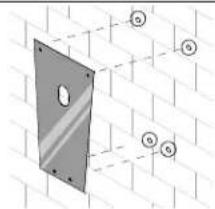 FRIEDLAND FGGA0401WWE - Befesgung der Sirene an der Wand - 6