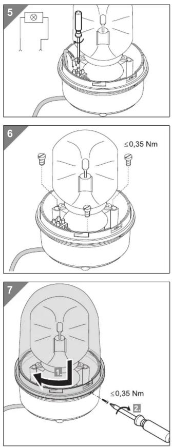 5 6 ≤0,35 Nm 7 ≤0,35 Nm