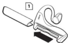JABRA BT110 - Inserte una pila AAA - 1