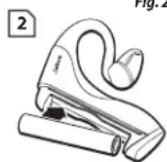 JABRA BT110 - Insert an AAA battery - 2