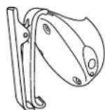 JABRA BT200 - Pour attacher le clip du support de chargement - 2