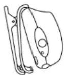 JABRA BT200 - Pour attacher le clip du support de chargement - 3