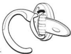 JABRA BT100 - Come indossare il disposativo auricolare sull'orecchio destro o sinistro - 2