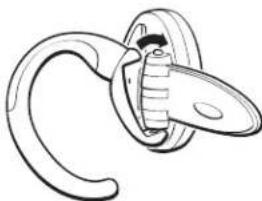 JABRA BT100 - Brug af headsettet pa horeller venstre ore - 2