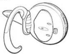 JABRA BT100 - Come indossare il disposativo auricolare sull'orecchio destro o sinistro - 1