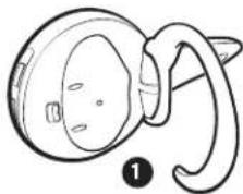 JABRA BT100 - Placer le micro casque sur l'oreille - 1