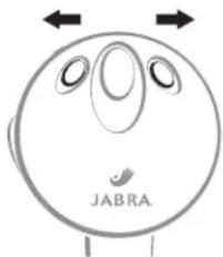 JABRA BT100 - Ajuster le volume avec les touches de commande - 1