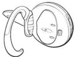 JABRA BT100 - Verwendung am linken oder rechten Ohr - 1