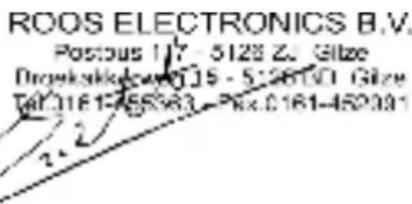 ELRO DB215 - DECLARATION DE CONFORMITE - 2