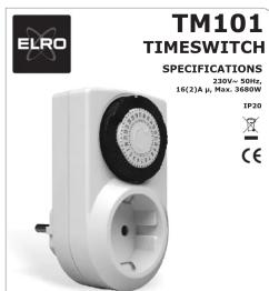 ELRO TM101 - 45