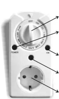 ELRO NL1461 - Horloge programmable du crépuscule à l'aube - 1