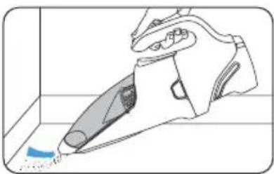 Starta apparaten. Inställning av sugeffekten. 2