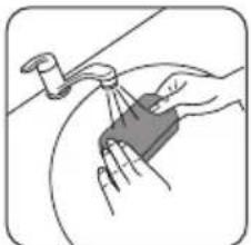 ROWENTA Air Force AC9133 - Clean the foam filter. - 3