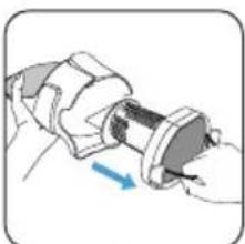 Töm dammbehällaren 3