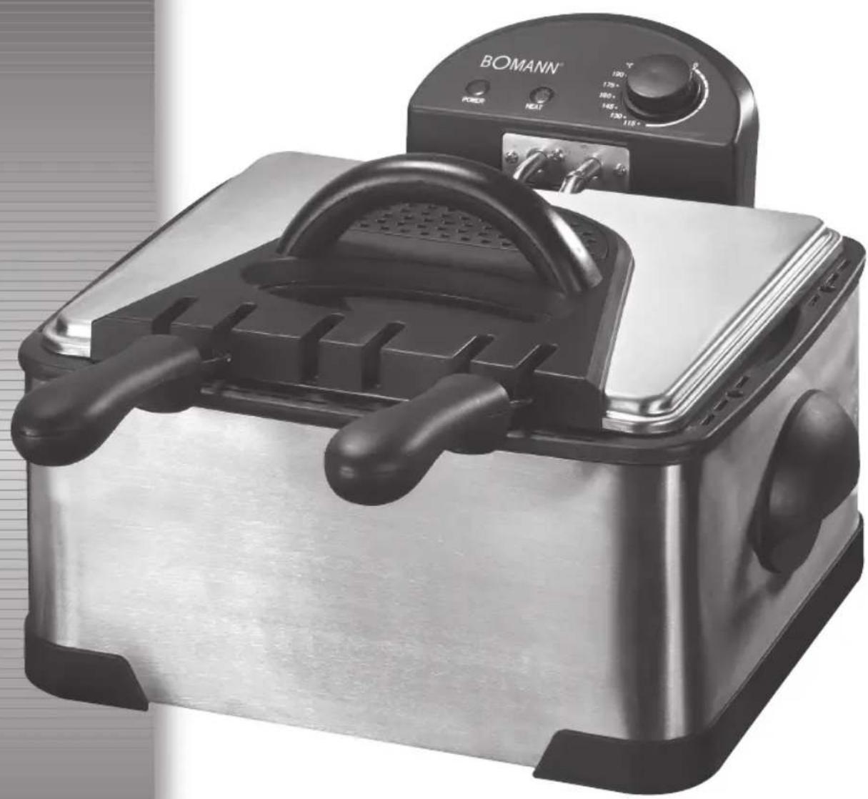 BOMANN FR 1210 - DOPPEL-FRITTEUSE FR 1210 CB - 1