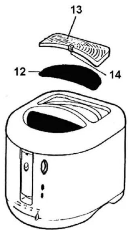 BOMANN FR 1205 CB - Ubersicht der Bedienelemente - 2