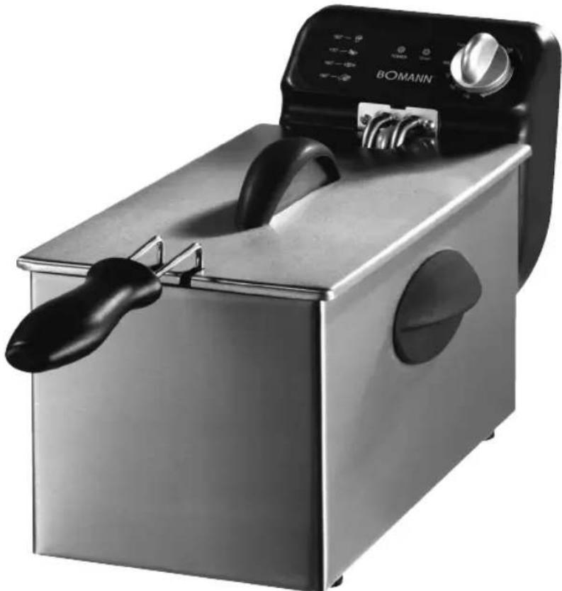 BOMANN FR 1206 CB - Kaltzonen-Fritteuse - 1