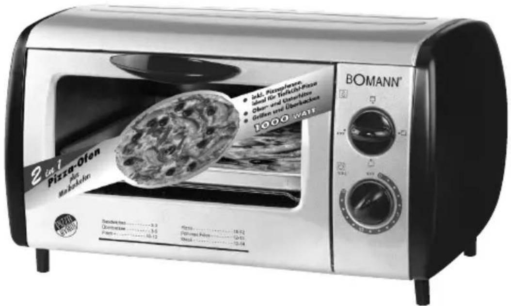BOMANN CB 1261 - Pizza-Ofen - 1