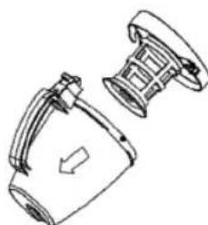 BOMANN BS 986 CB - Stofopvangbak legen - 1
