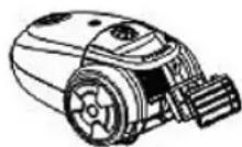 BOMANN BS 988 CB - Filtr odpadniho vzduchu - 1