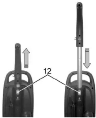 BOMANN BS 984 CB - Handle/Telescopic Tube - 1