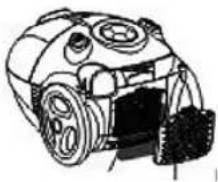 BOMANN BS 974 CB - Uitlaatfi Iter - 1