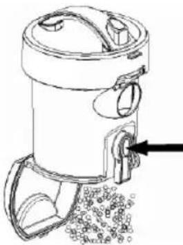 BOMANN BS 971 CB - Tømme støvbeholderen - 1