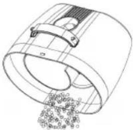 BOMANN BS 980 CB - Pulire il contenitore polvere e i dispositivi per il fi ltro - 1