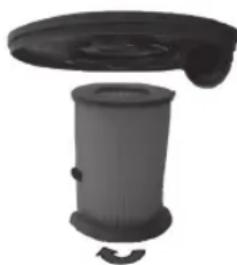 BOMANN BS 958 CB - Entleeren des Staubbehalters - 1