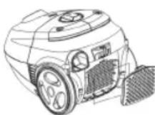 BOMANN BS 968CB - Filtro di scarico - 1