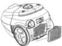 BOMANN BS 968CB - Filtr odpadniho vzduchu - 1