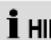 BOMANN BS 961 CB - HINWEIS: - 1