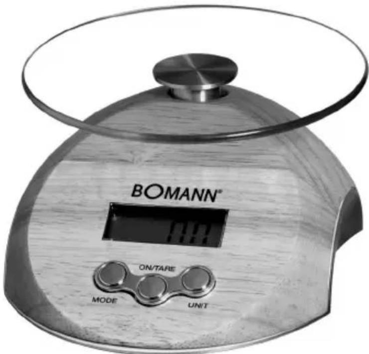 BOMANN KW 1413 CB - Digital-Küchenwaage - 1