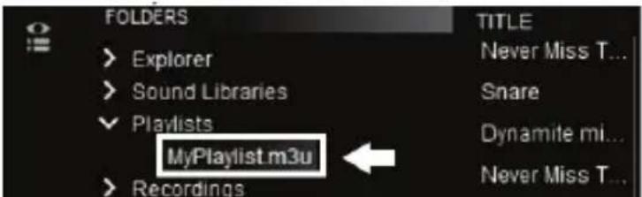 HERCULES Universal DJ - - CRÉER UNE LISTE DE LECTURE - 3