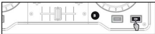 HERCULES DjControl Glow - 4-Lancer un MIX - 5