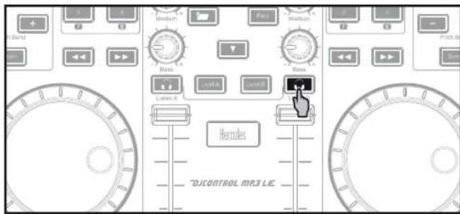 HERCULES DjControl Glow - - Préé-couper un morceau - 3