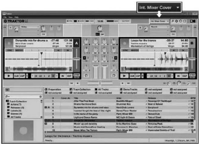 HERCULES DJConsole RMX2 - Lorsque vous démarrez Traktor LE 2 : - 1